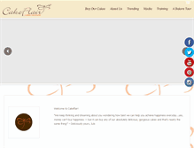 Tablet Screenshot of cakeflair.net